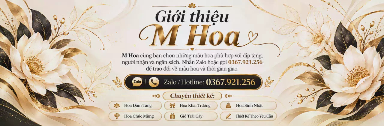 Ảnh bìa Shop hoa tươi Xã Tam Đa Bắc Ninh - Gửi sự quan tâm qua từng món hoa